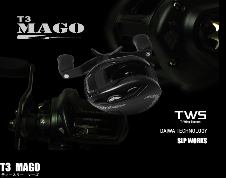 DAIWA（釣り） GANCRAFTxDAIWAxSLP T3 MAGO 8.1R 右　ガンクラフト＆ダイワ＆SLP 貴重なダンボール元箱付き T3 マーゴ ジョインテッドクロー コアヘッド